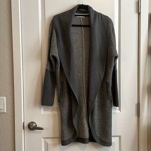 Hinge open sweater jacket - XS